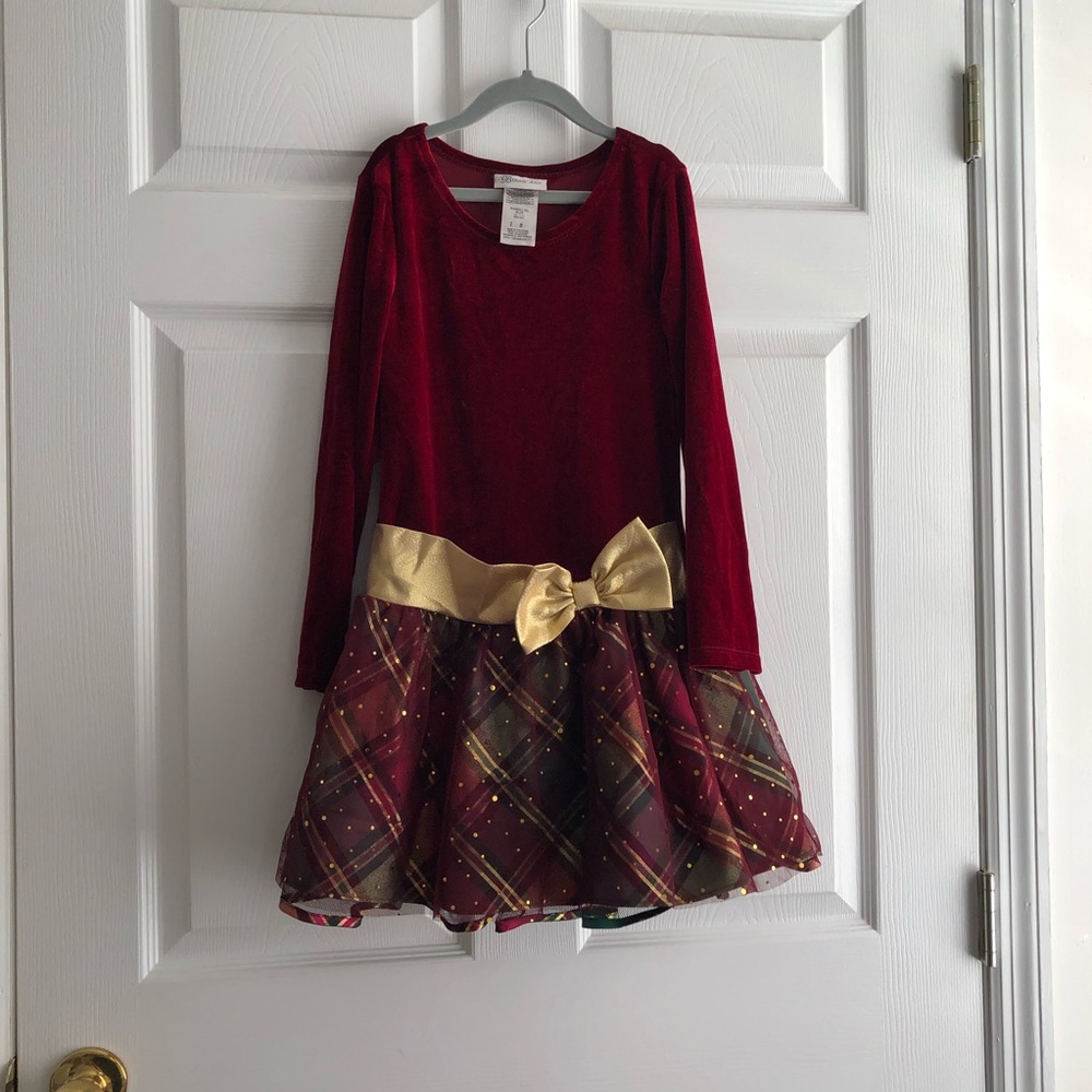 Girls 8 Christmas holiday dress